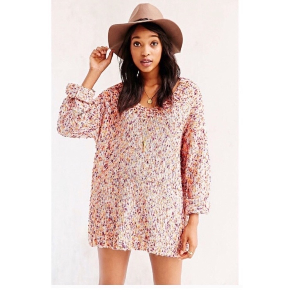 Urban Outfitters Ecoté Popcorn Oversized Sweater